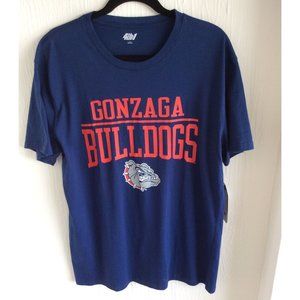 NWT Gonzaga Bulldogs, Tee Shirt, Size L, 4th And 1 Brand